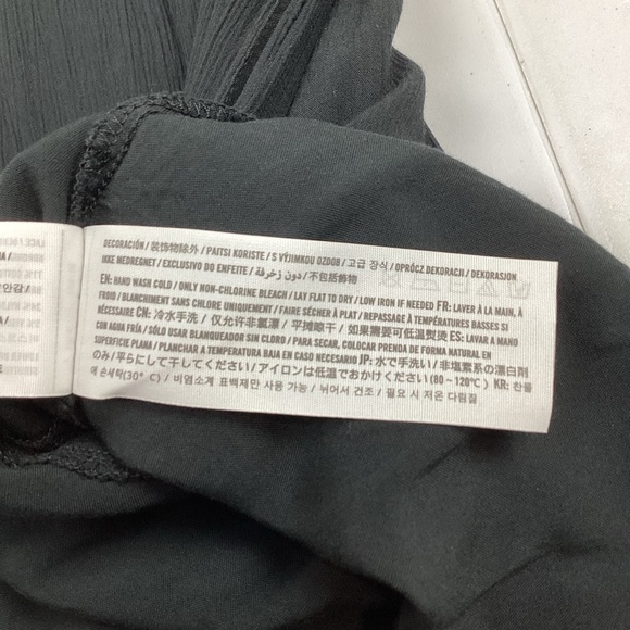 Abercrombie and Fitch Black Sleeveless Lace Cocktail Mini Dress XS - Picture 9 of 10